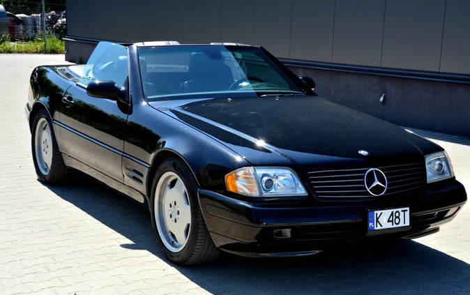 mercedes benz świętokrzyskie Mercedes-Benz SL cena 92900 przebieg: 117000, rok produkcji 2000 z Kraków